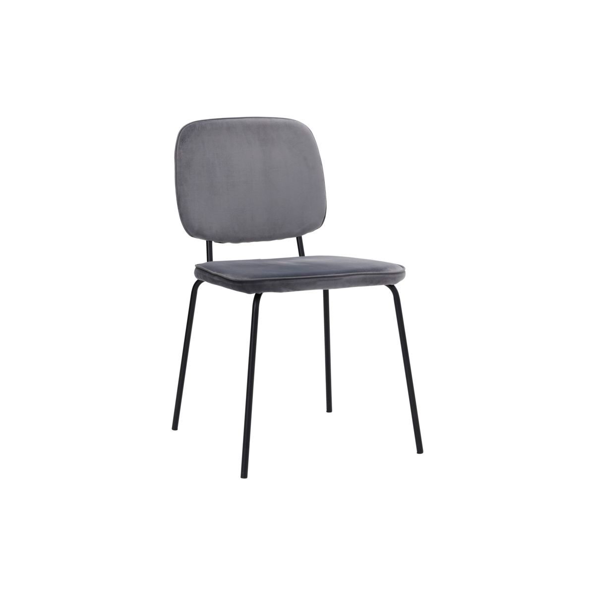 House Doctor Chair, Comma, Grey, Seat height: 46 cm