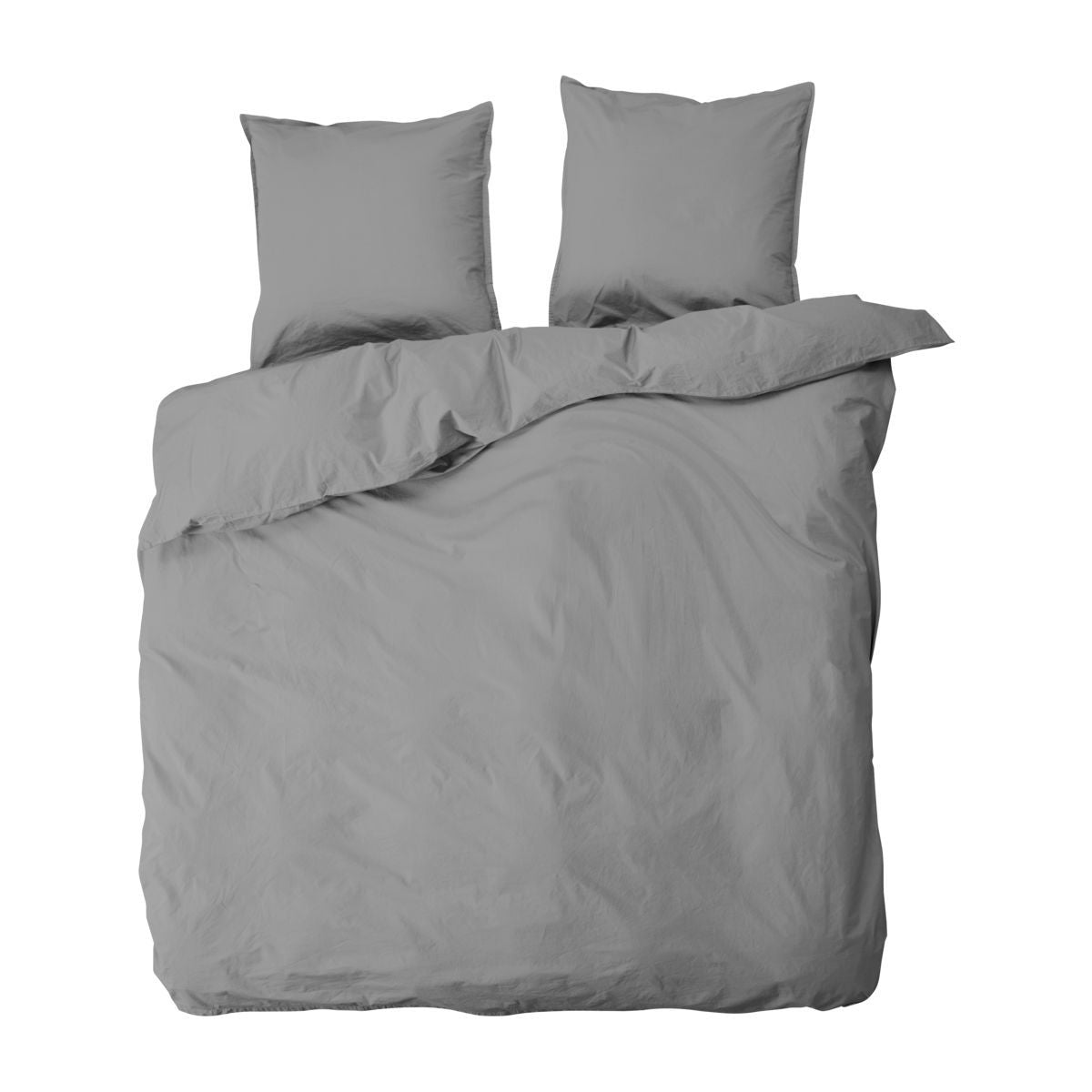 By Nord Dobbelt sengesæt, 200x220cm, Ingrid, Thunder grå