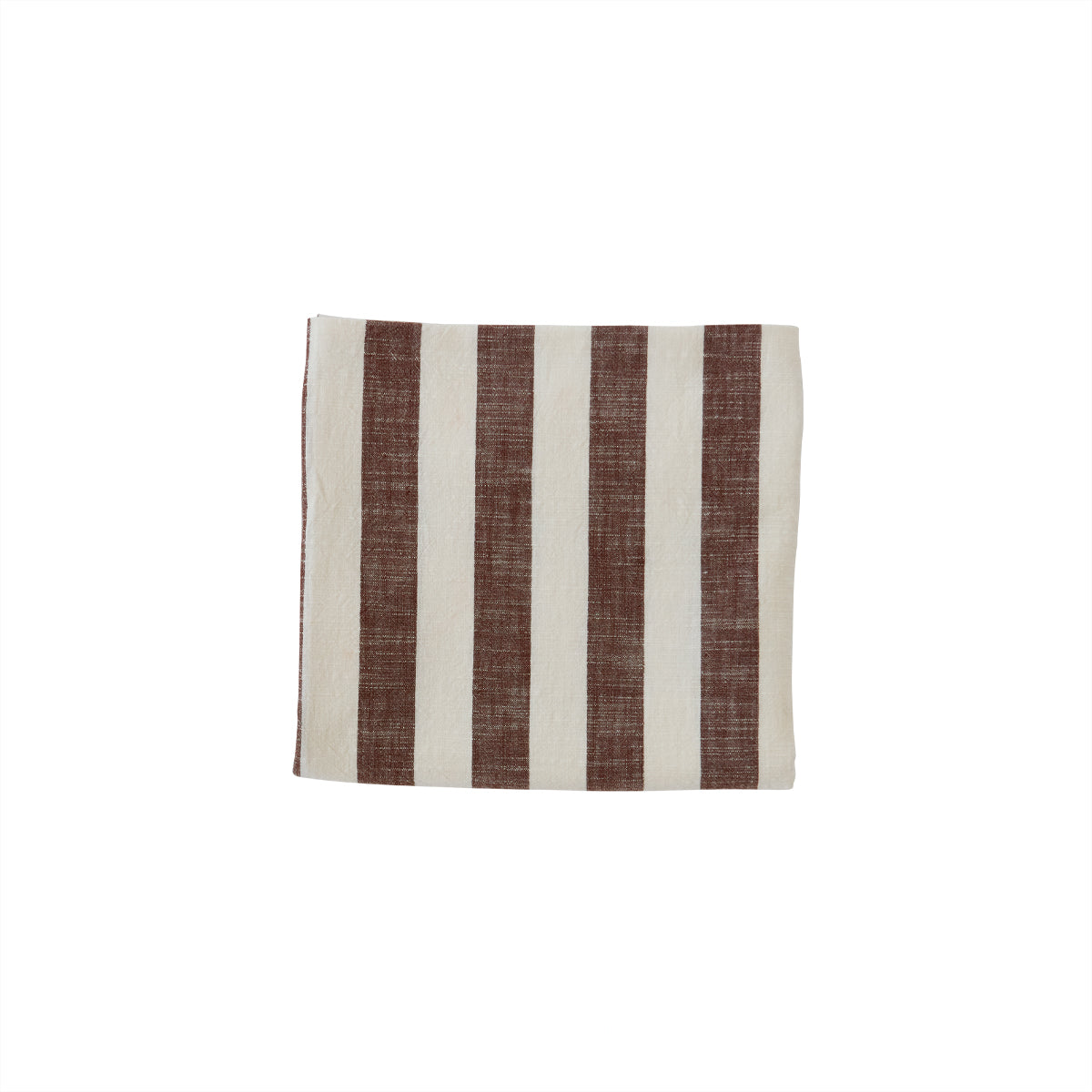 OYOY LIVING Stribet Dug - 260x140 cm - Choko